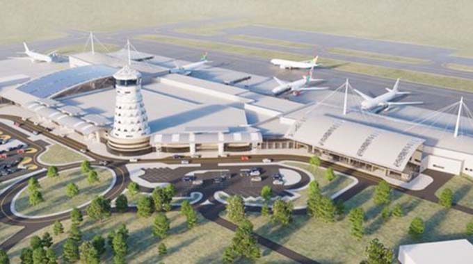Illustration design of the RGM international Airport