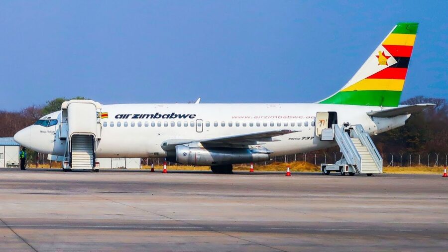 Air Zimbabwe plane