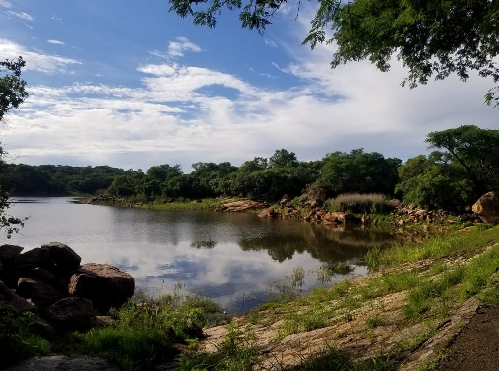 Hillside dams