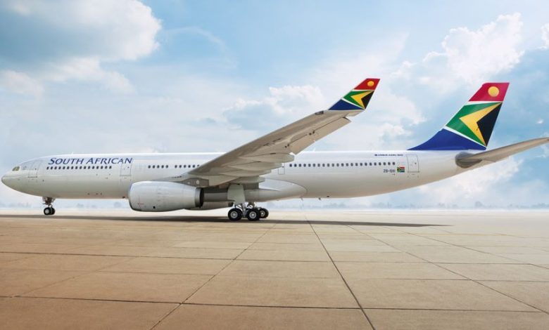 South African Airways on tar marc