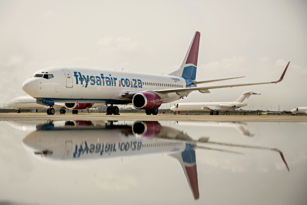 Flysafair airplane